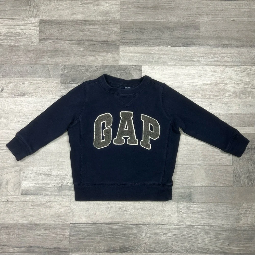 Baby Gap Navy Blue Long Sleeve Sweatshirt 2T